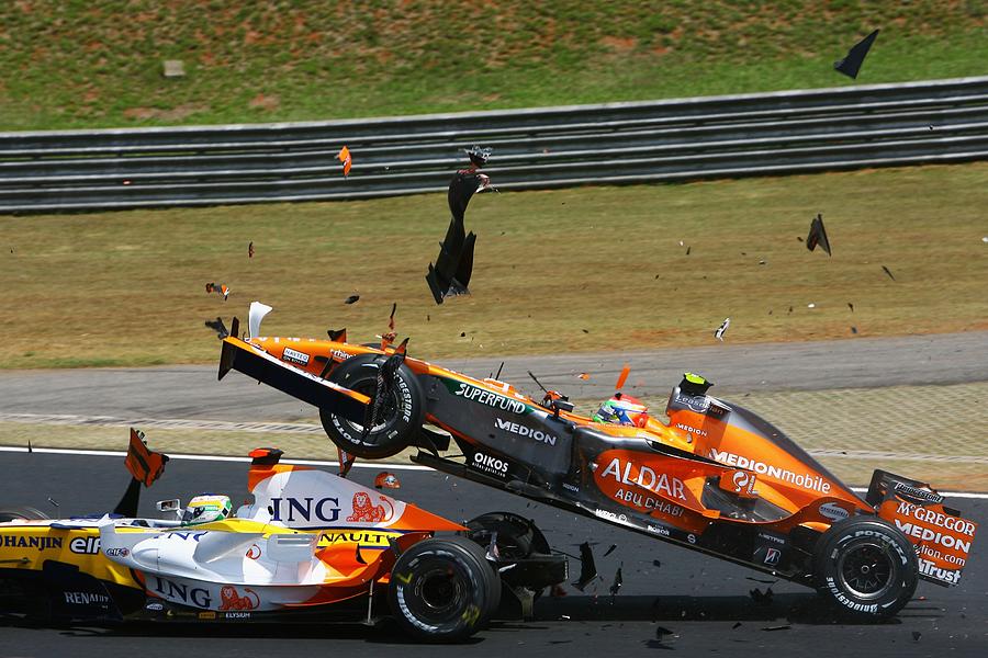 Brazilian Formula One Grand Prix: Race #1 Photograph by Paul Gilham