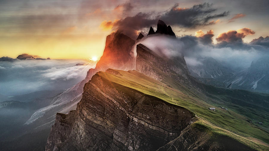 Mountain Photograph - Breakthrough #1 by Andreas Wonisch