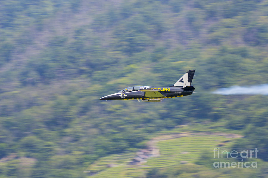 Airplane Photograph - Breitling jet team #1 by Mats Silvan
