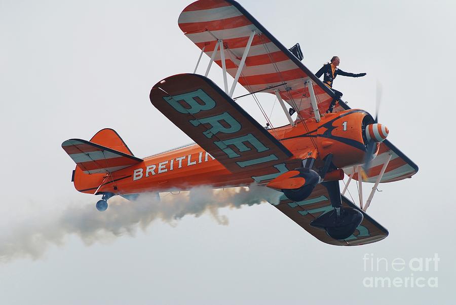 Breitling Wing Walkers #1 Photograph by David Fowler