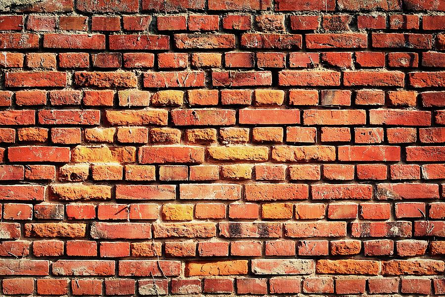 Brick Wall #1 Photograph by Wladimir Bulgar/science Photo Library