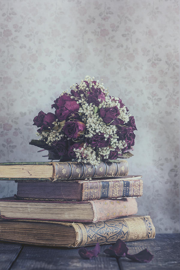 Book Photograph - Bridal Bouquet #1 by Joana Kruse