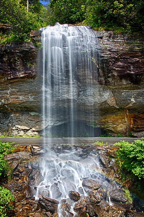 Waterfall Photograph - Bridal Veil Falls #2 by John Haldane