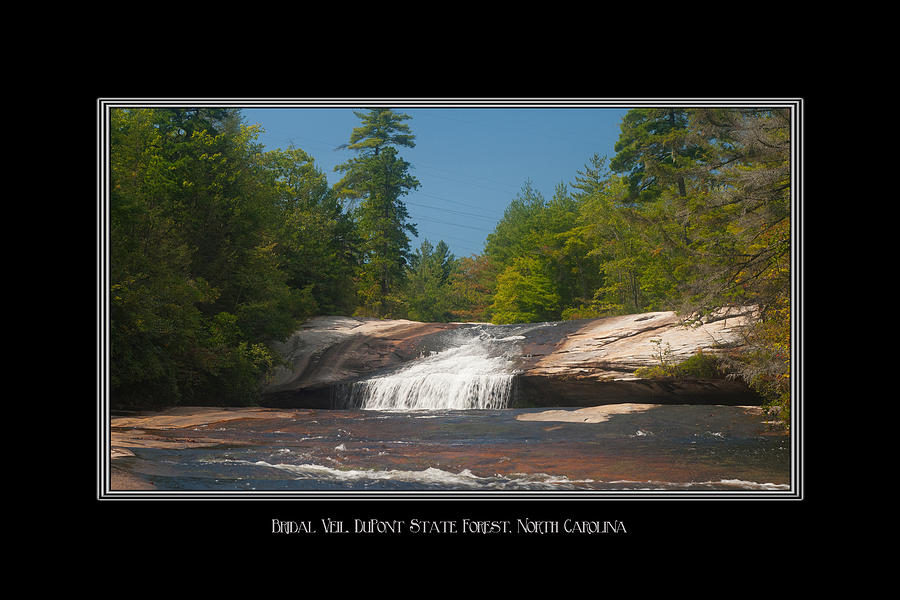 Bridal Veil Falls North Carolina Photograph By Charles Beeler