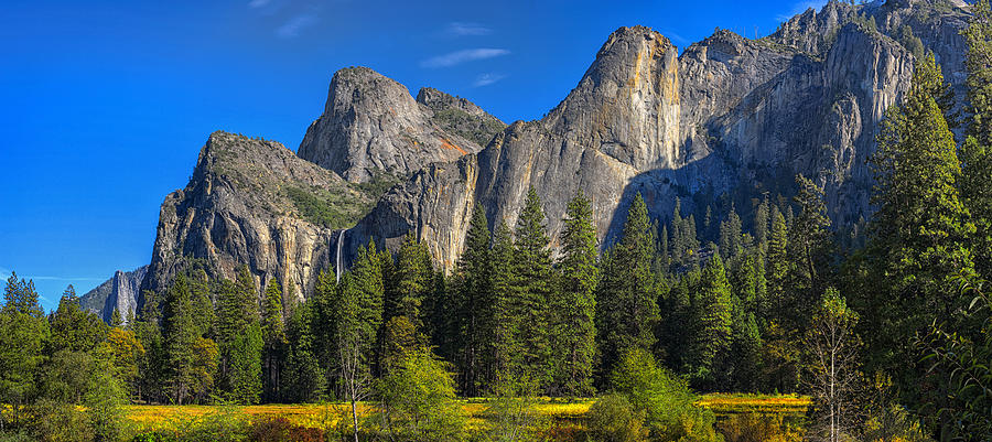 Yosemite National Park Photograph - Bridal Veil Falls #1 by Stephen Campbell