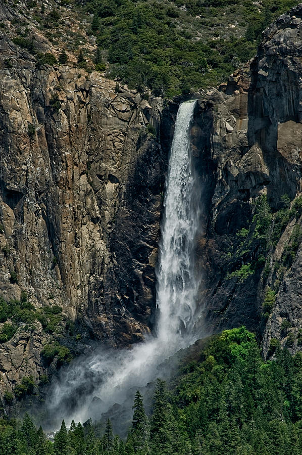 Bridalveil Falls #1 Photograph by Cat Connor