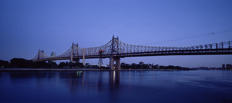 Bridge Across A River, Queensboro #1 Photograph by Panoramic Images
