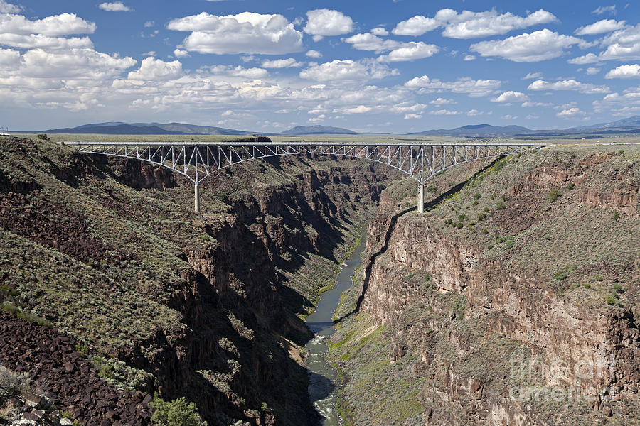 Bridge Over the Rio Grande Photograph by Rick Pisio - Fine Art America