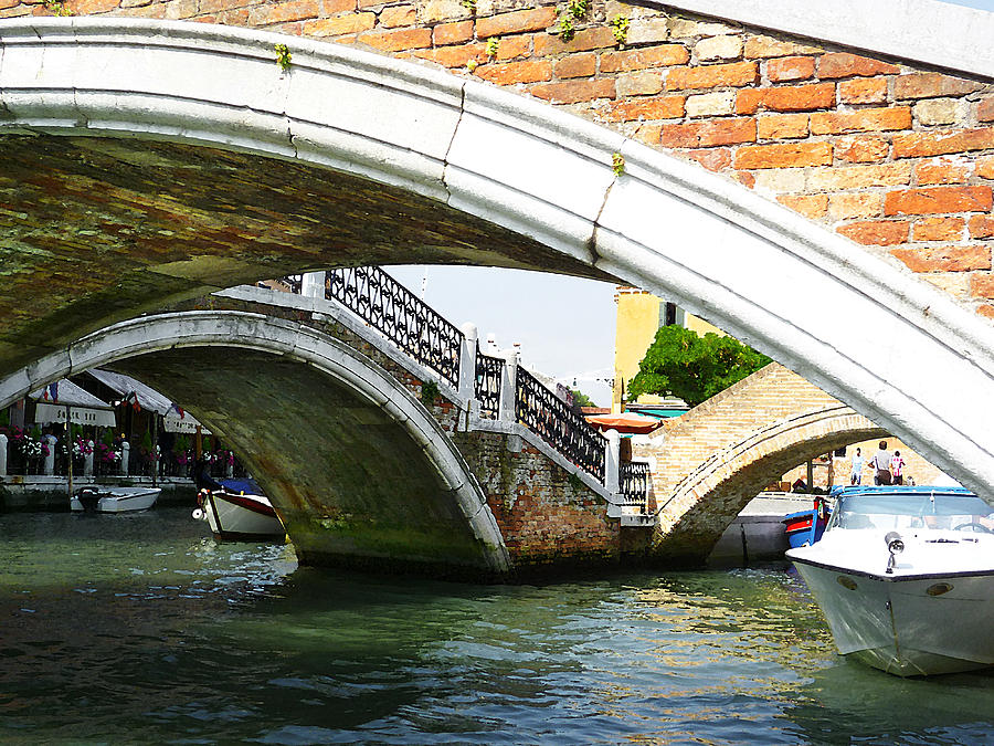 Bridges of Venice #1 Photograph by Irina Sztukowski