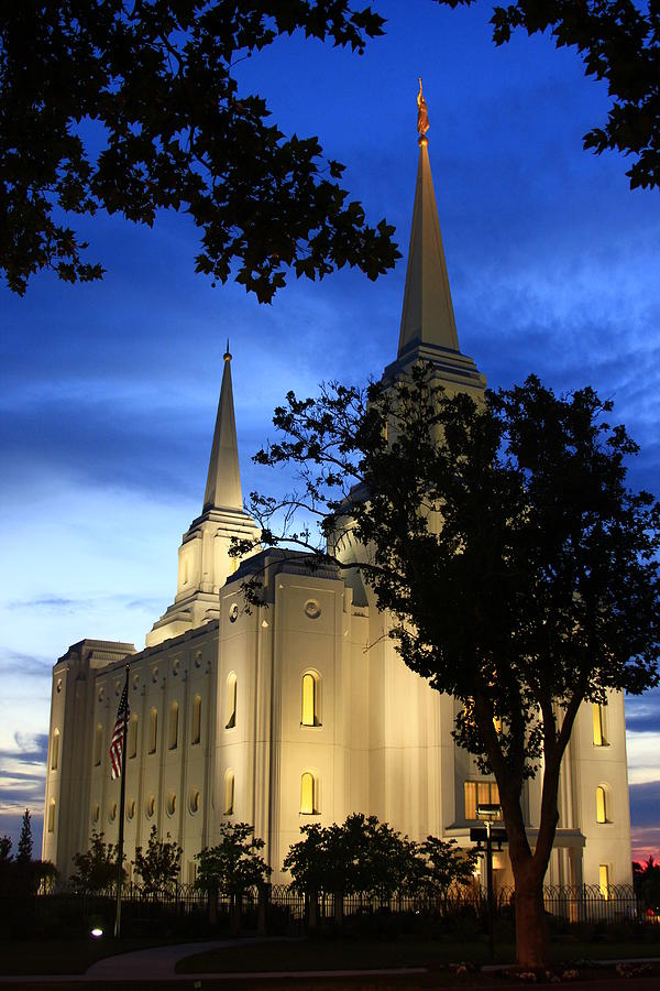 Brigham City Utah LDS Temple Photograph By Roxie Crouch - Fine Art America