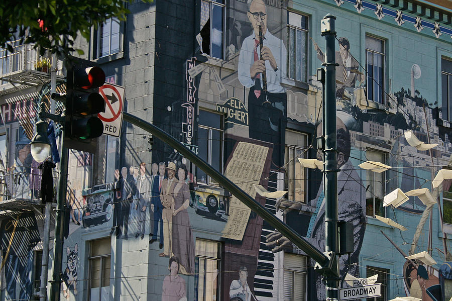 San Francisco Photograph - Broadway San Francisco #1 by Steven Lapkin