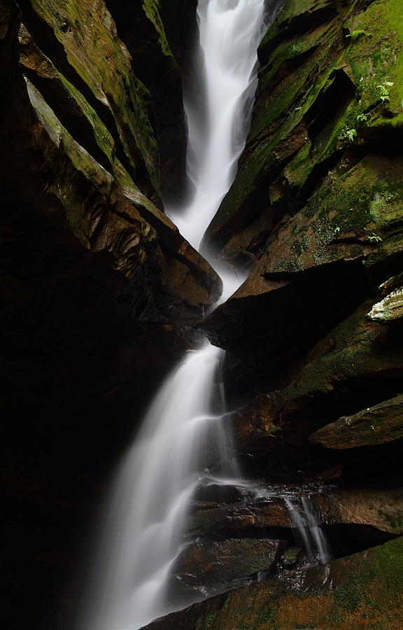 Fall Photograph - Broken Rock Falls at Hocking Hills State Park #1 by Jetson Nguyen