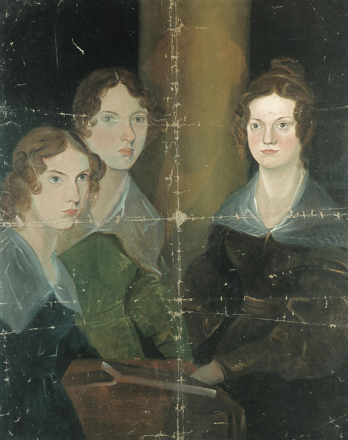 Bronte Sisters Painting by Patrick Branwell Bronte