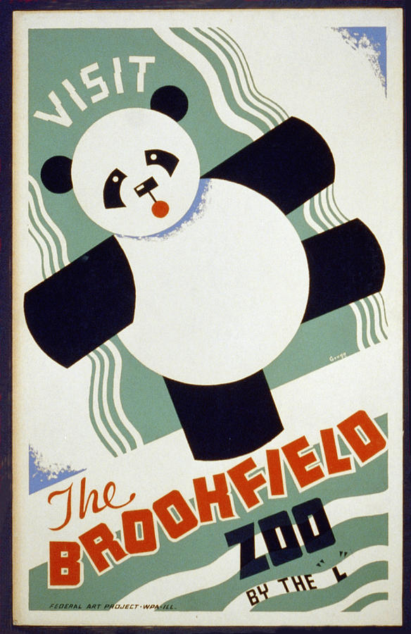 Brookfield Zoo Panda Digital Art by Unknown Fine Art America