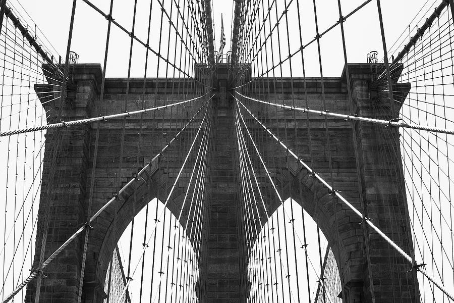 Brooklyn Bridge, New York City #1 Photograph by Deimagine