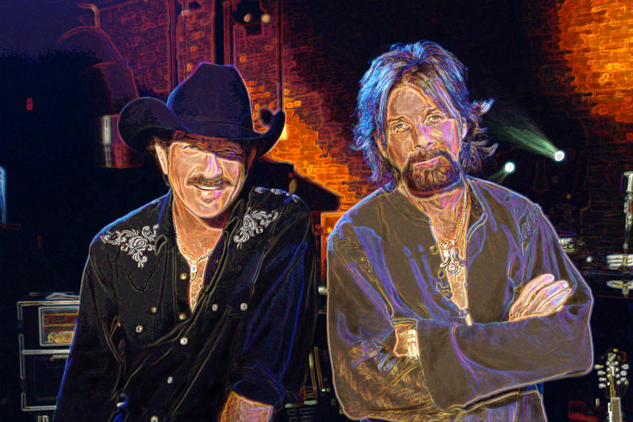 BROOKS and DUNN #1 Photograph by Don Olea
