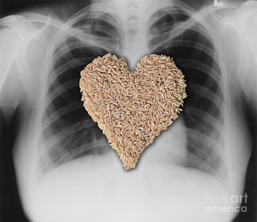 Brown Rice, Heart Healthy #1 Photograph by Gwen Shockey