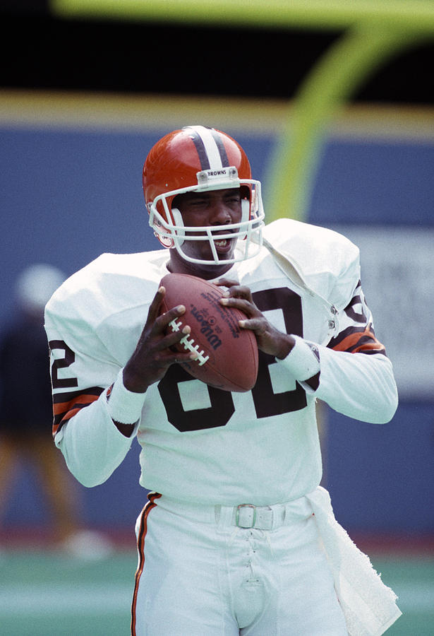 Browns Ozzie Newsome #1 Photograph by George Gojkovich