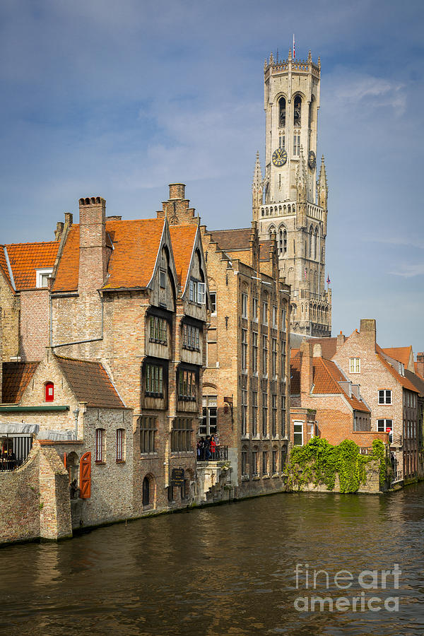 Bruges Canal Photograph by Brian Jannsen