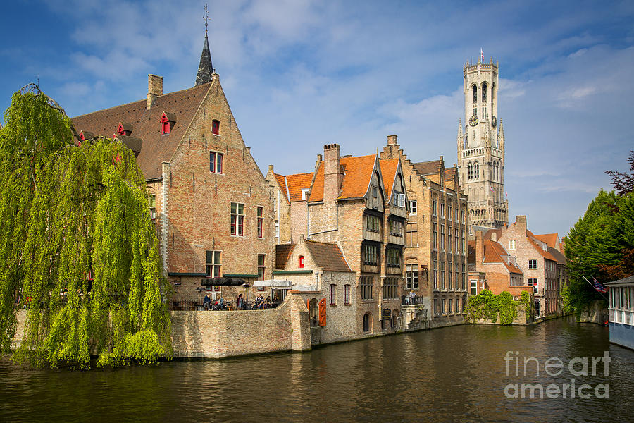 Bruges Canals Photograph by Brian Jannsen
