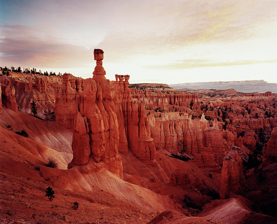 Bryce Canyon Overlook At Sunrise #1 Photograph by Gary Yeowell
