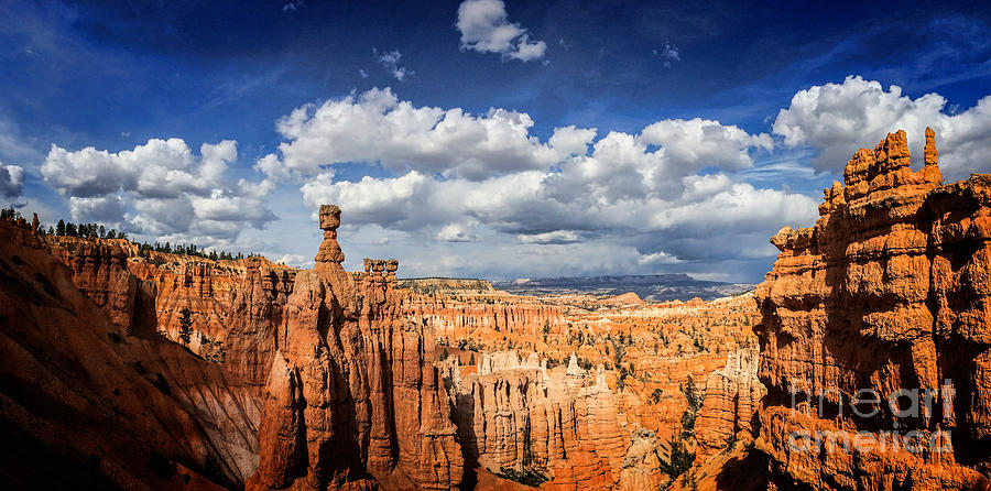 National Parks Photograph - Bryce Canyon Panorama #2 by Colin and Linda McKie