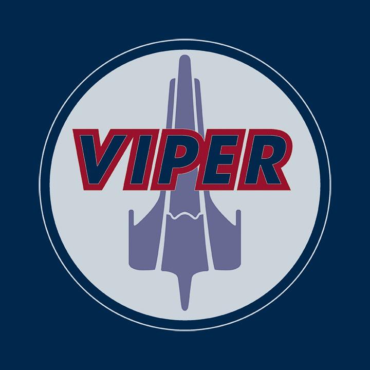 Battlestar Digital Art - Bsg - Viper Badge #1 by Brand A