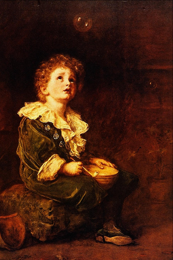 Bubbles Sir John Everett Millais Painting by MotionAge Designs