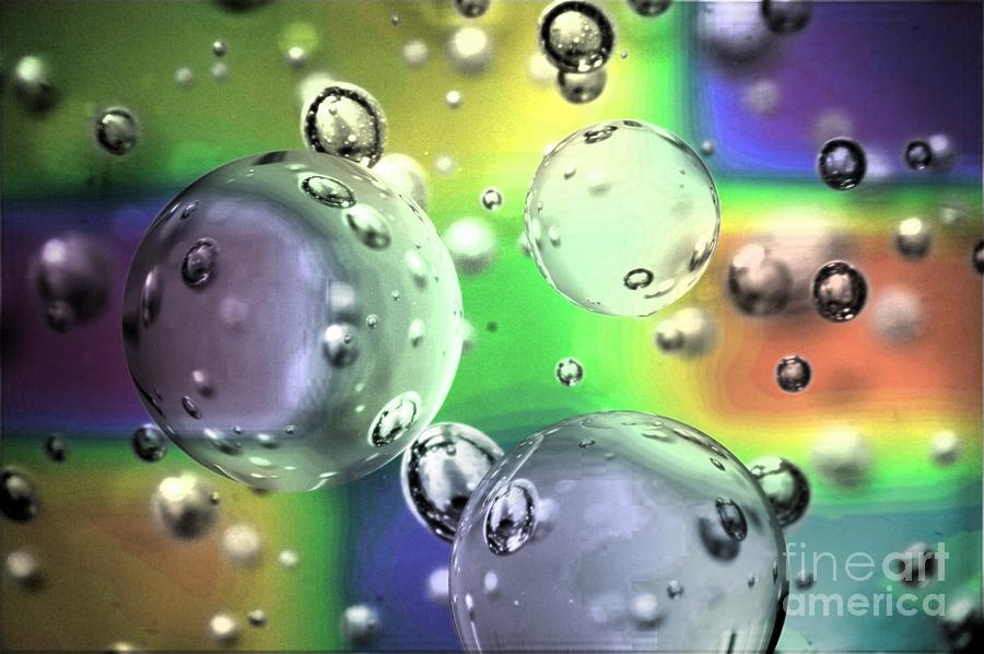Bubbles #1 Digital Art by Steven  Pipella