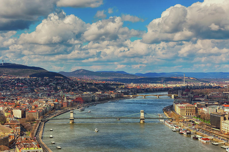 Budapest Cityscape Photograph by Mammuth