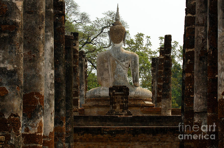 Buddha Sukhothai Thailand 4 #2 Photograph by Bob Christopher