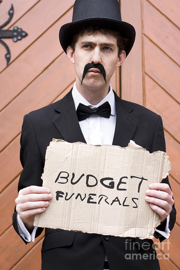 Budget Funerals Photograph by Jorgo Photography