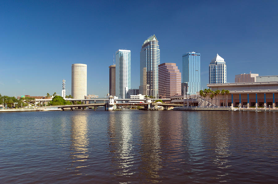 Buildings At The Waterfront, Tampa Photograph by Panoramic Images ...