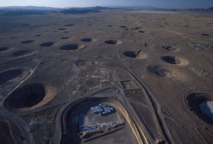 Burial Grounds For Low Level Nuclear Photograph by Peter Essick - Fine ...