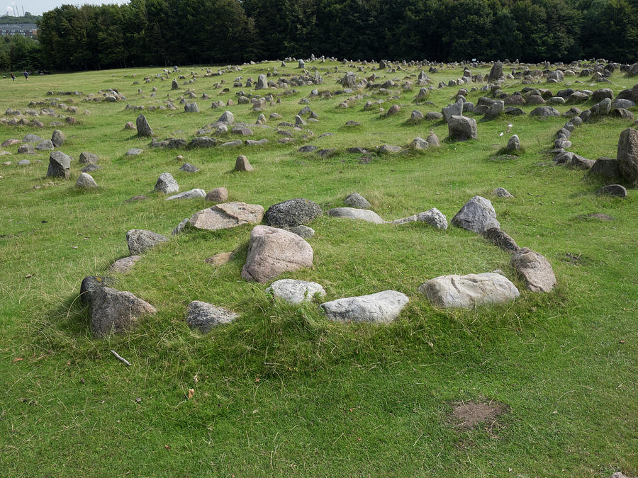 Burial Site Of Lindholm Hoje, Aalborg #1 Photograph by Panoramic Images