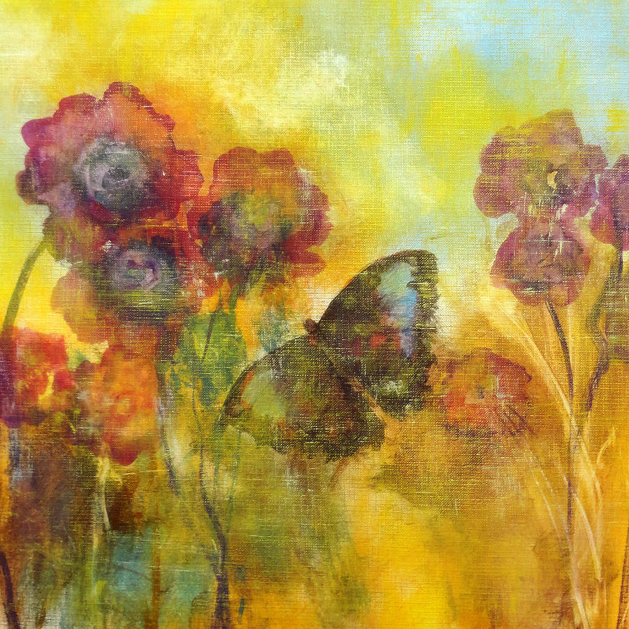 Butterfly #1 Painting by Katie Black