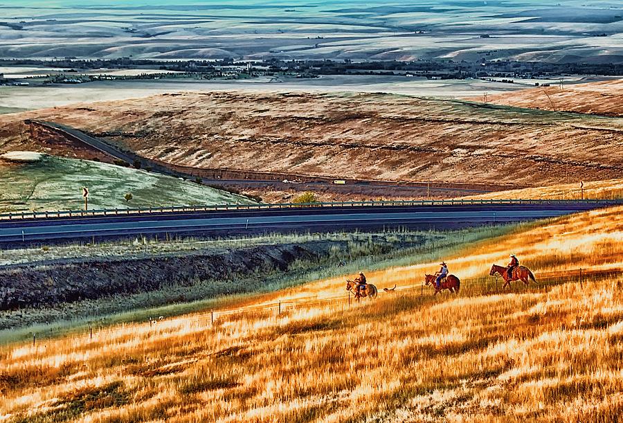 Cabbage Hill Pendleton Oregon #1 Photograph by Michael W Rogers