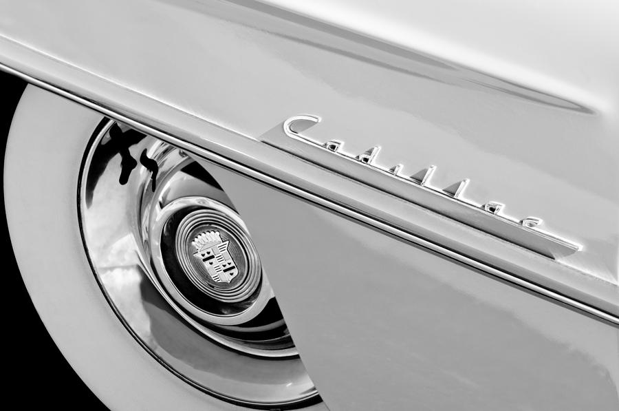 Cadillac Wheel Emblem #1 Photograph by Jill Reger