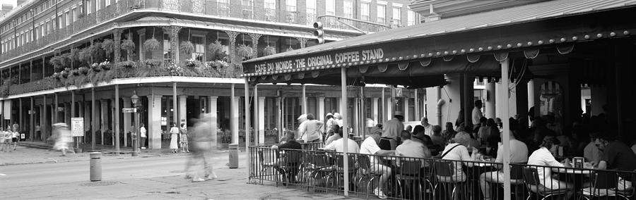 Cafe Du Monde French Quarter New #1 Photograph by Panoramic Images Cafe Du Monde French Quarter New #1 Photograph by Panoramic Images