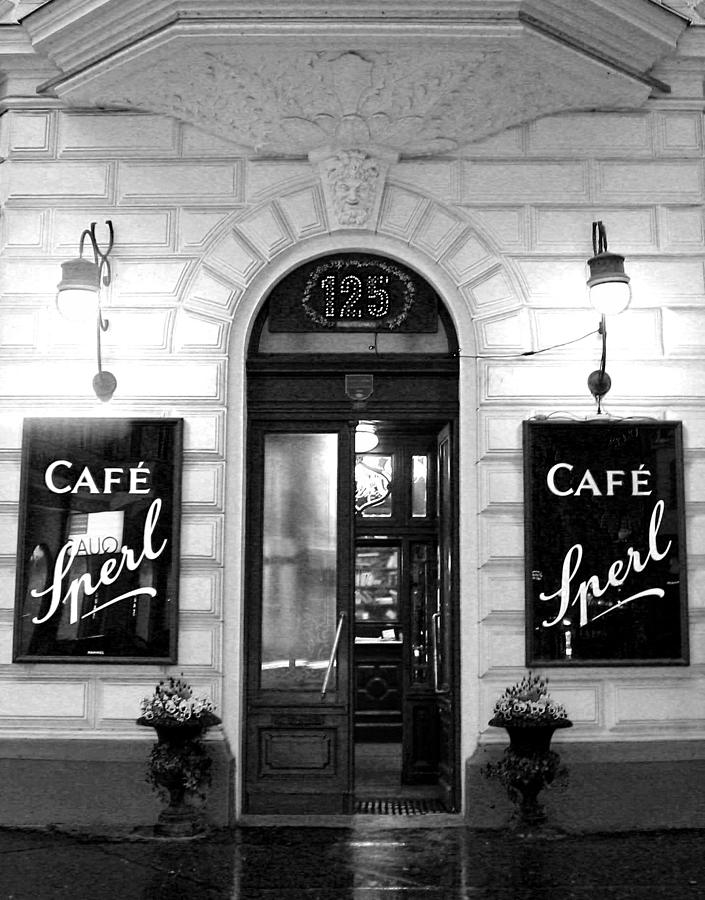 Cafe Sperl Vienna #1 Photograph by Jim McCullaugh