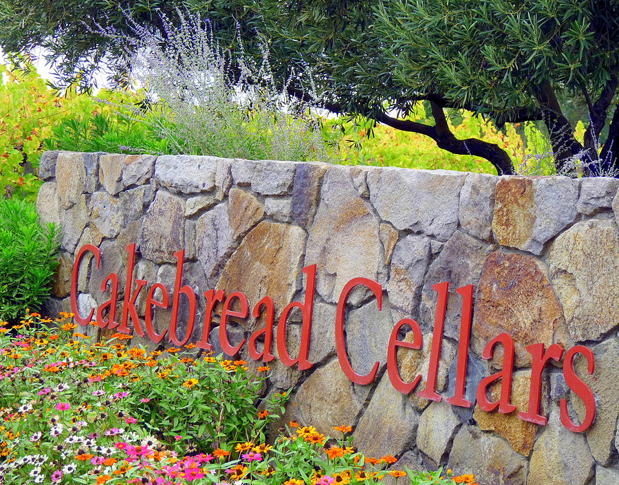 Napa Photograph - Cakebread Cellars #1 by Jeff Lowe