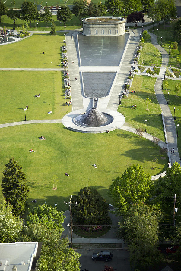 Seattle Photograph - Cal Anderson Park, Capitol Hill #1 by Andrew Buchanan/SLP