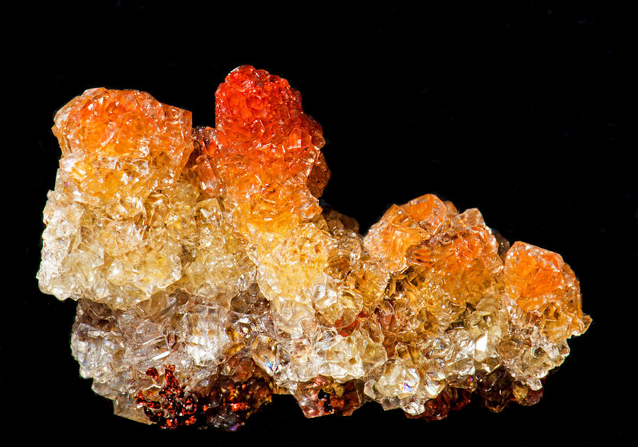 Calcite Crystals #1 Photograph by Millard H. Sharp