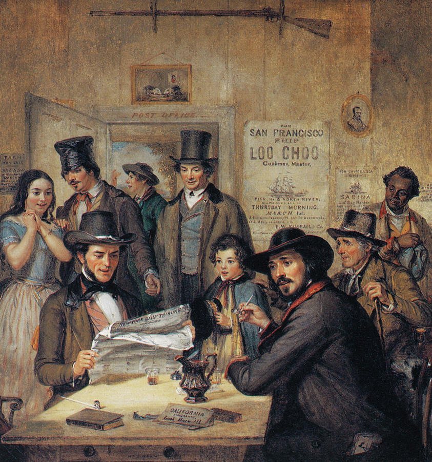 Beaver Painting - California Gold Rush, 1850 #1 by Granger