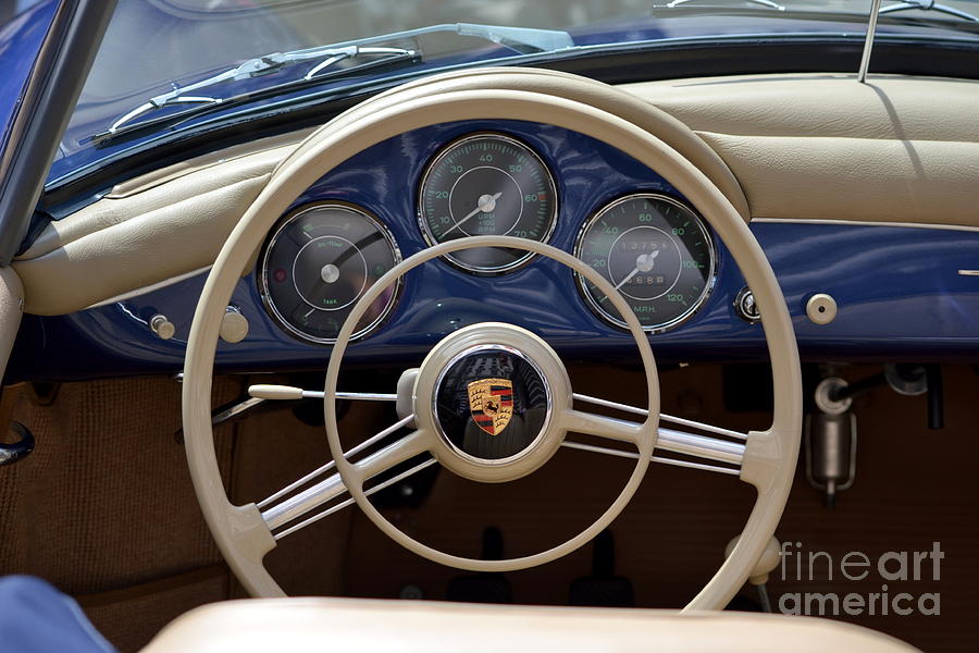 California Mille  Porsche Super 90 Photograph by Dean Ferreira