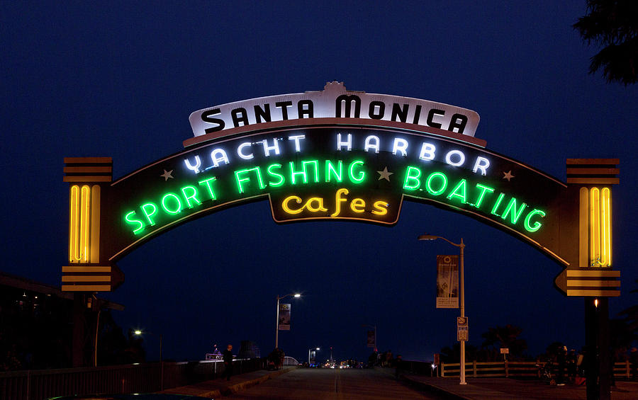 California Santa Monica, 2012 #1 Photograph by Granger