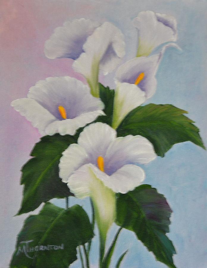 Calla Lily Painting - Calla Lily by Marsha Thornton Calla Lily Painting - Calla Lily by Marsha Thornton
