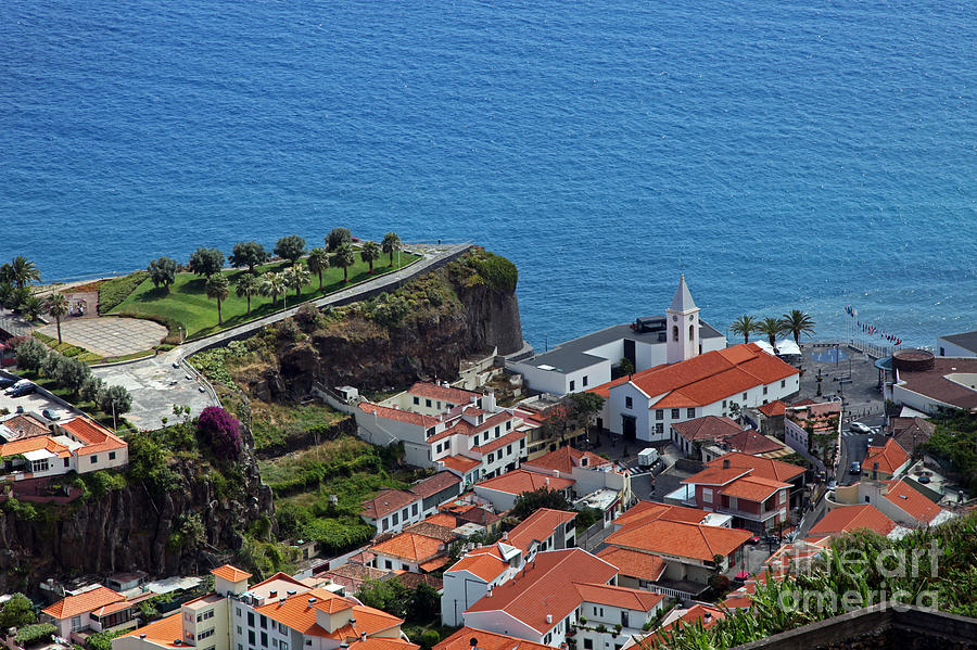 Atlantic Ocean Photograph - Camara da Lobos Madeira #1 by Ros Drinkwater