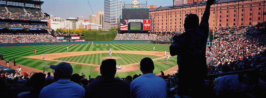 Major League Movie Photograph - Camden Yards Baseball Game Baltimore #1 by Panoramic Images