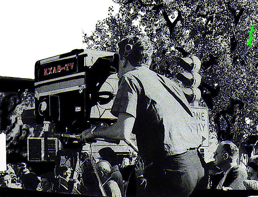Cameraman Jay Heath Shooting Gypsy Days Parade Kxab Tv Aberdeen South Dakota 1965-2008 #2 Photograph by David Lee Guss
